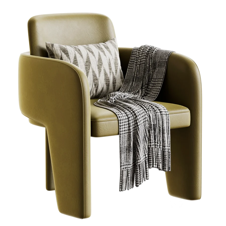 City Vegan Leather Dining Chair Image 3