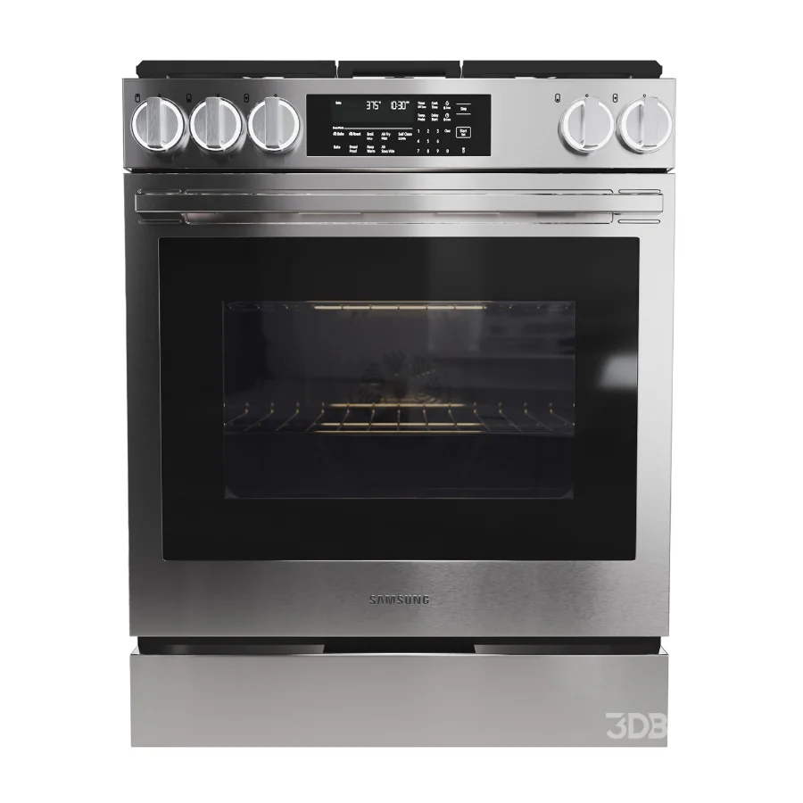 Samsung Cooker Bespoke Slide-In Gas Range Image 2