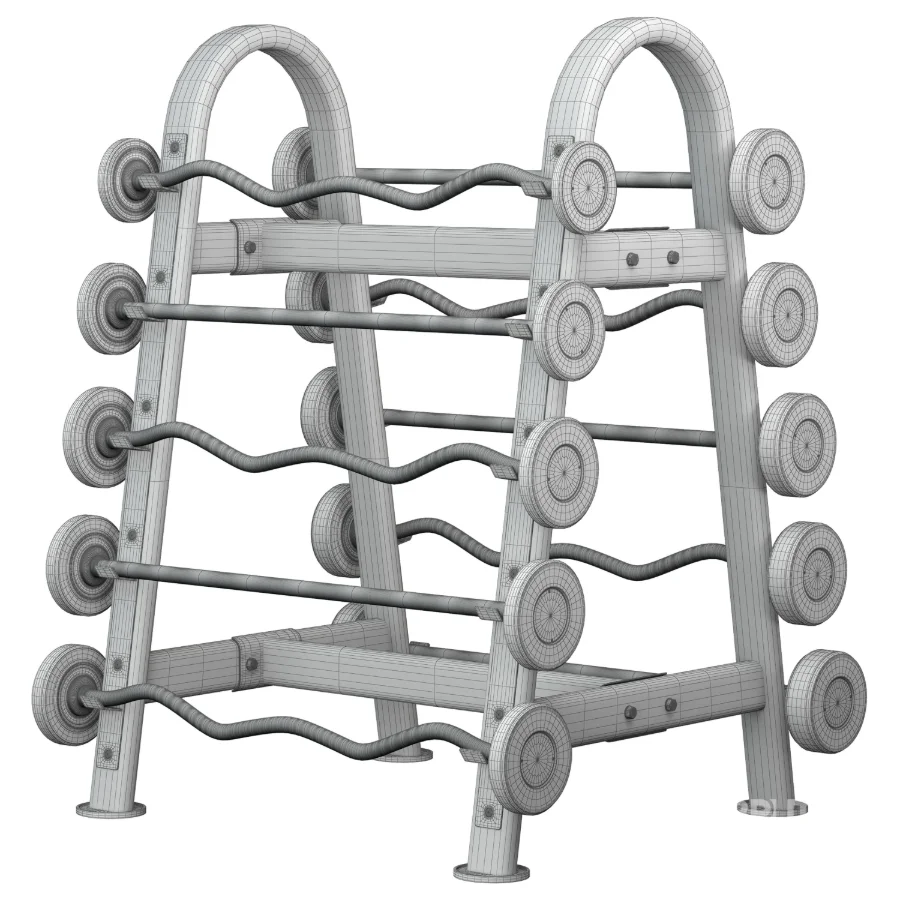 Fixed Barbell Pro Style Urethane PACK Image 7