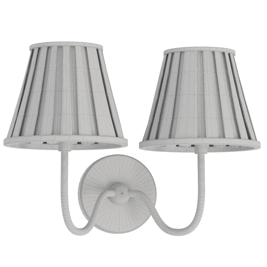 Luxurious double wall light Image 6