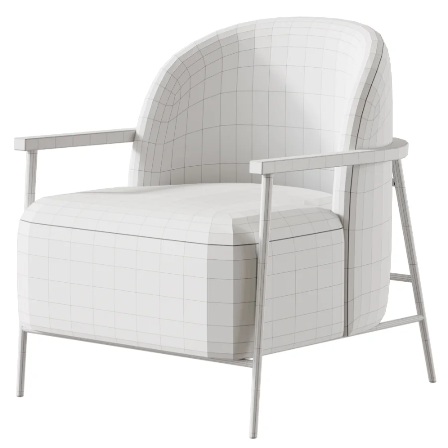 Mariona Faux Sherpa Upholstered Accent Chair Image 4