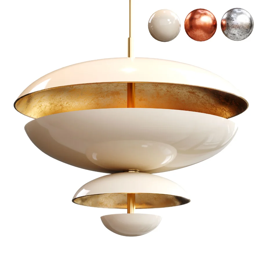 Mid_Century_UFO_Pendant_Light Image 2