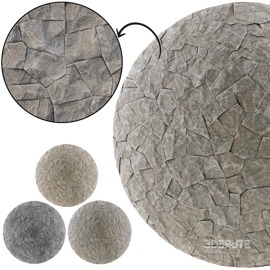 Stone Wall 49 (Seamless) Image 5