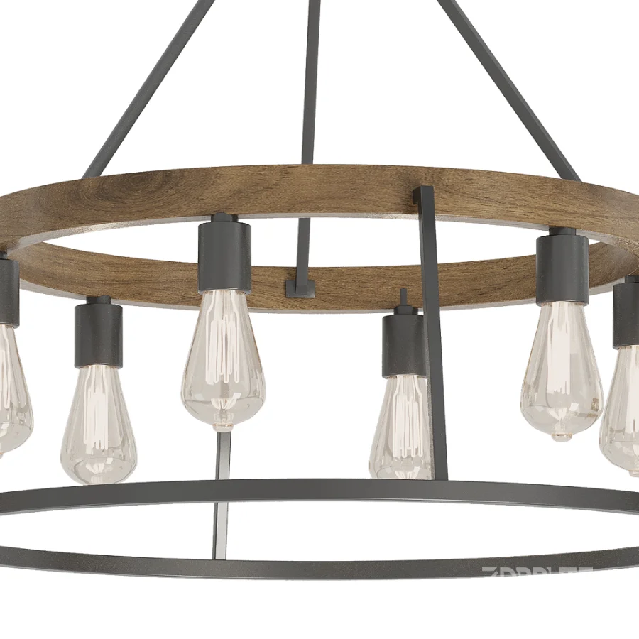 Industrial Chandelier Image 3
