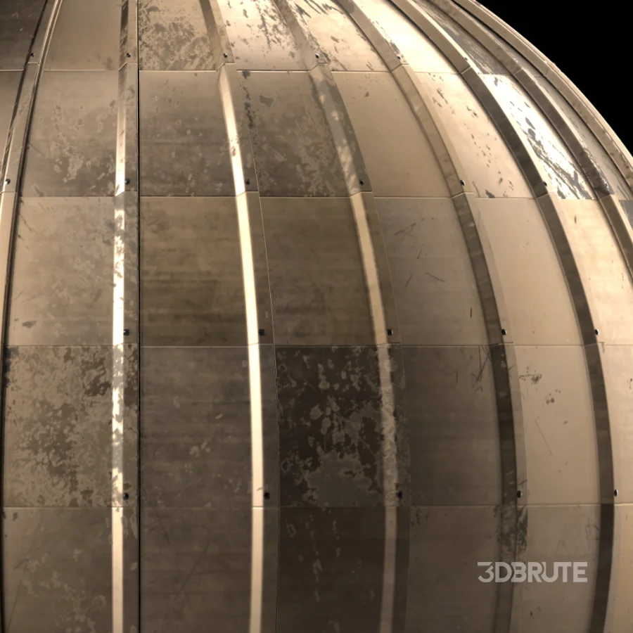 D249 Metal Roofing – Pbr 4k Seamless Image 5