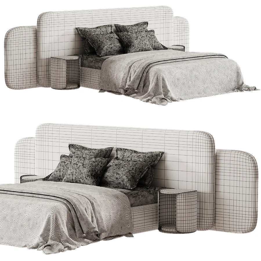Modern Double Bed 16 Image 3