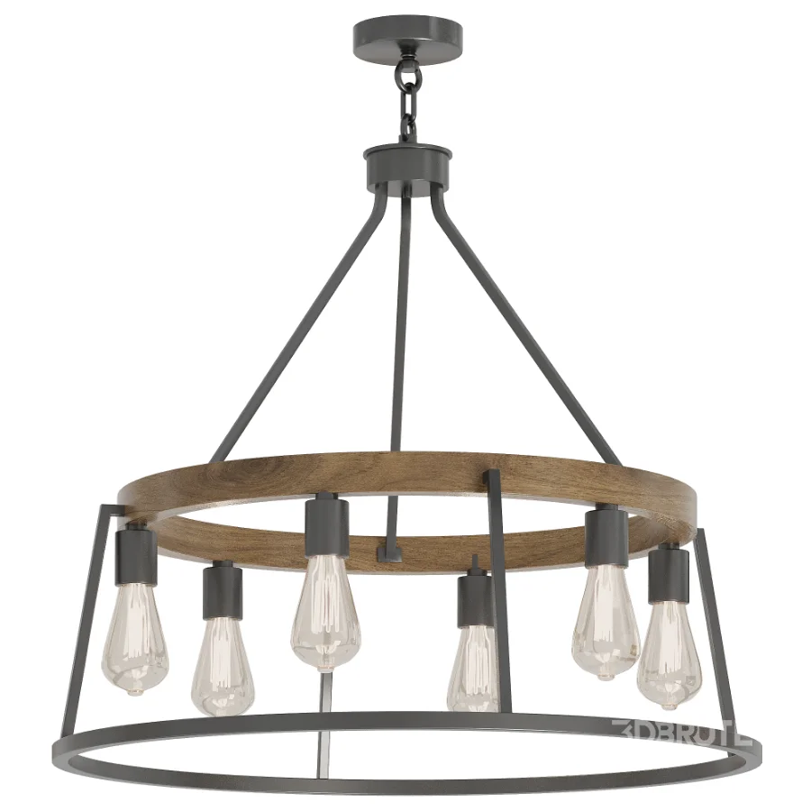 Industrial Chandelier Image 1