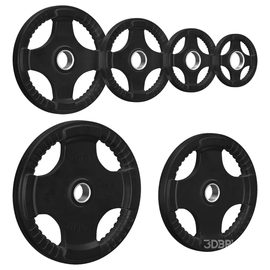 Body Solid Olympic Plate Tree Image 5