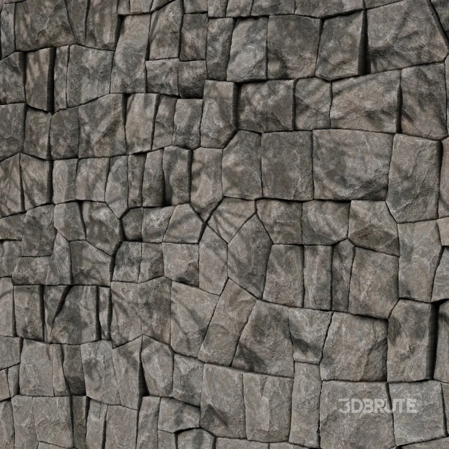 Stone Wall 56 (Seamless) Image 7