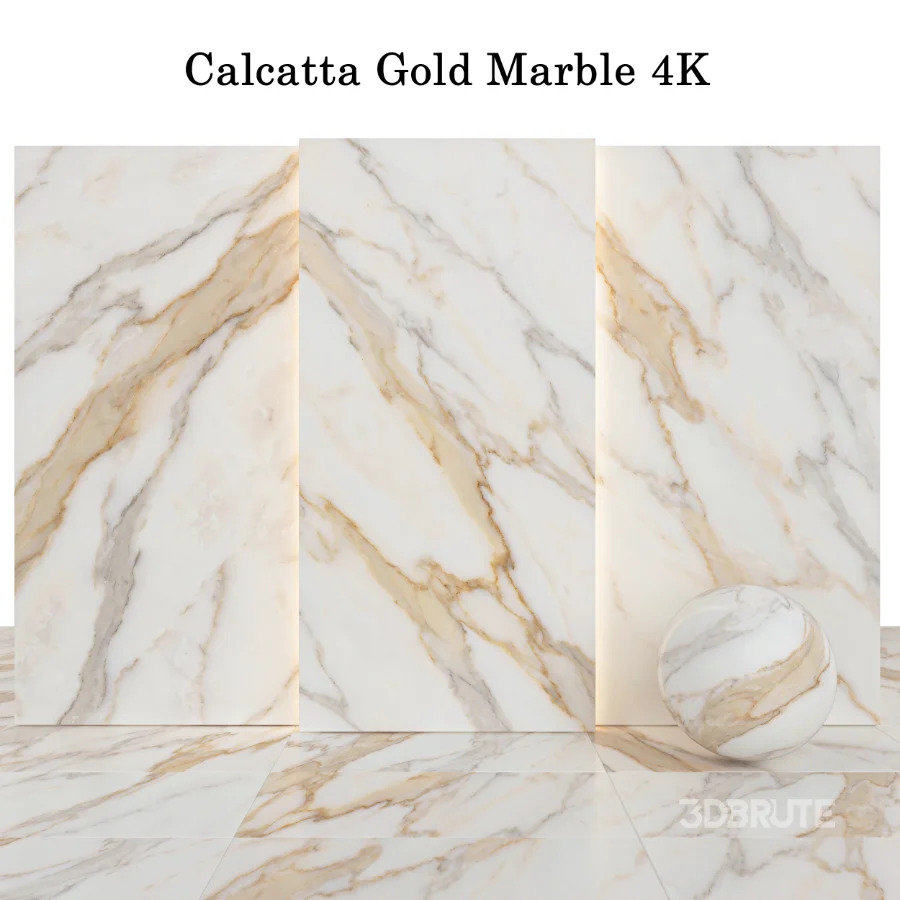 Stone 152 (Statuario Extra, Calacatta, Alpi, Gray) Image 3