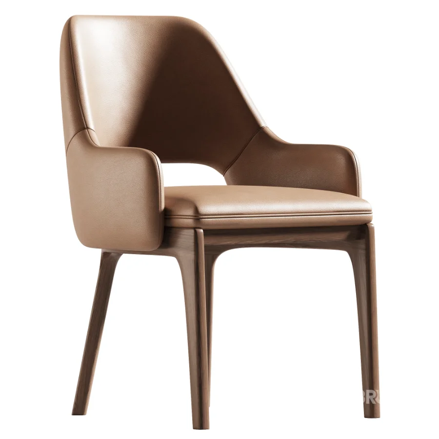 Brown Chair Image 3