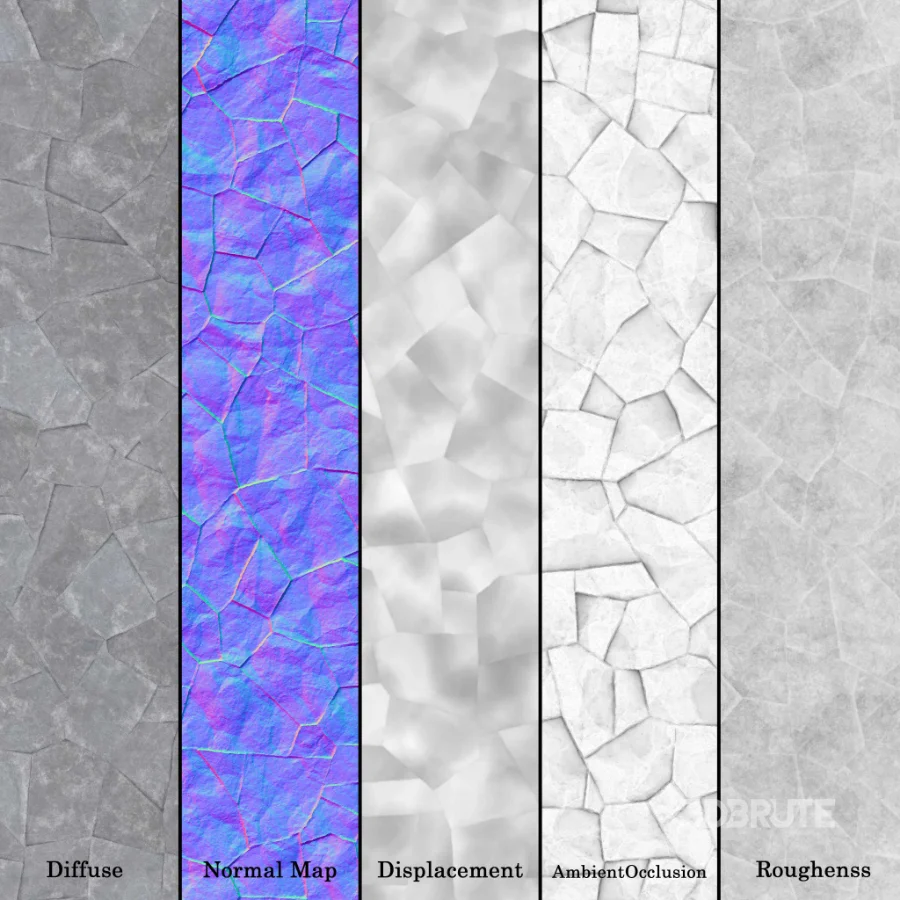 Stone Wall 49 (Seamless) Image 1
