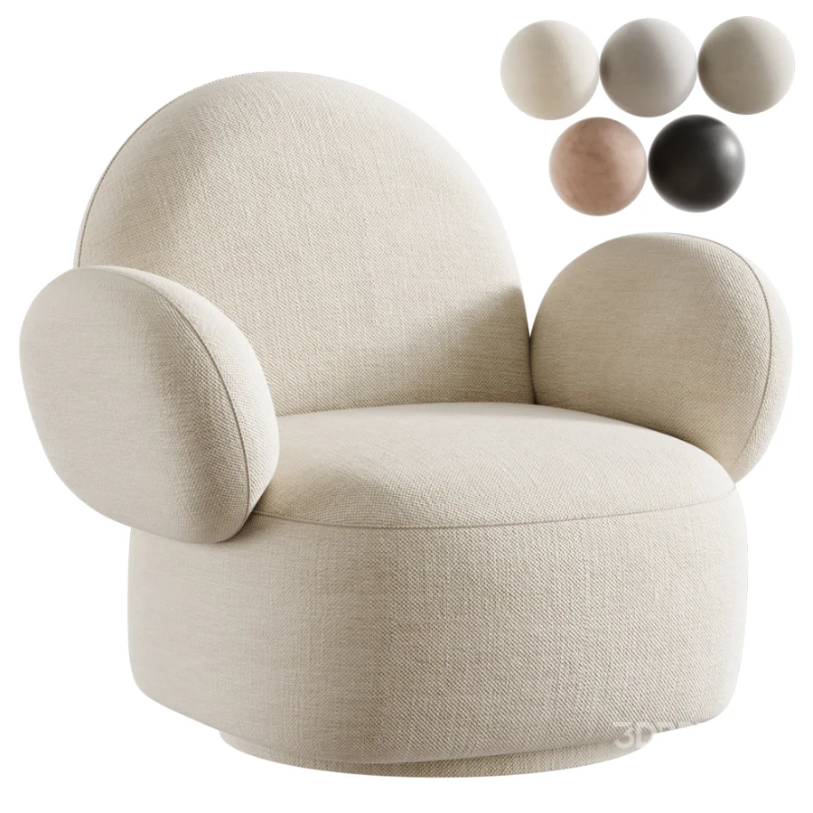 Swivel Chair Madrone Image 1