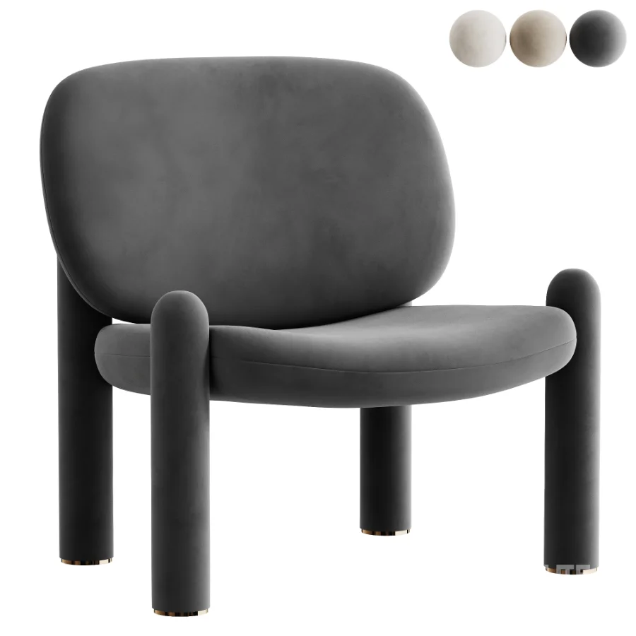 TOTTORI Fabric armchair Image 1