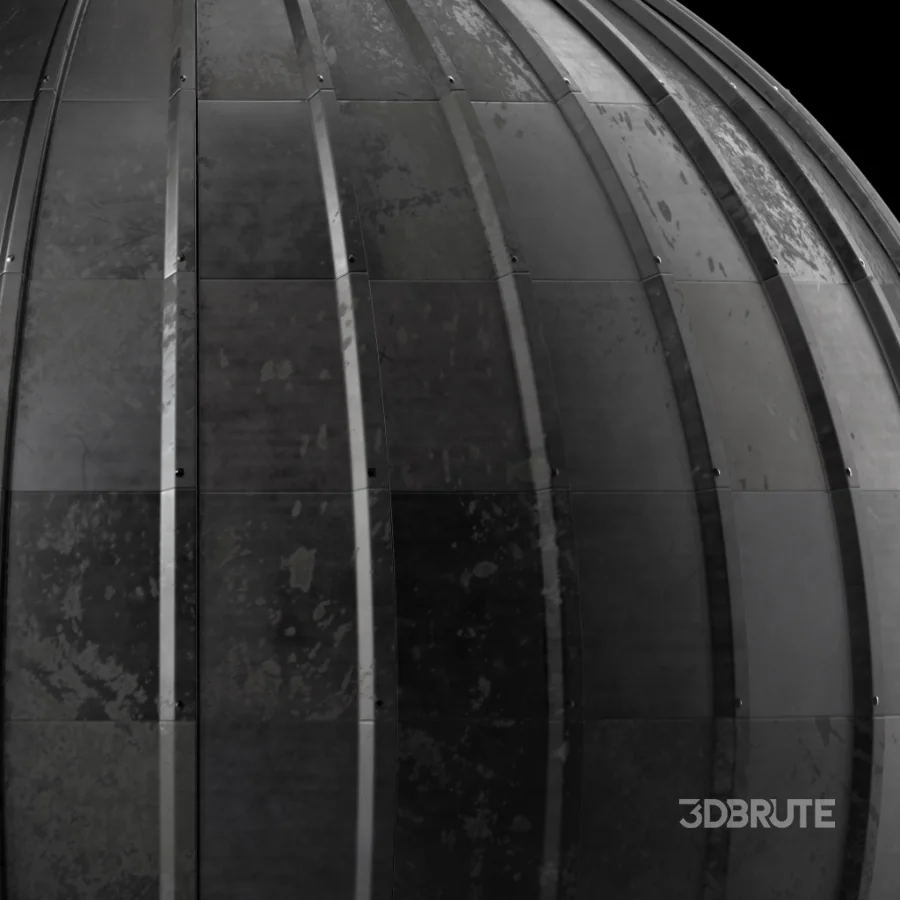 D249 Metal Roofing – Pbr 4k Seamless Image 2