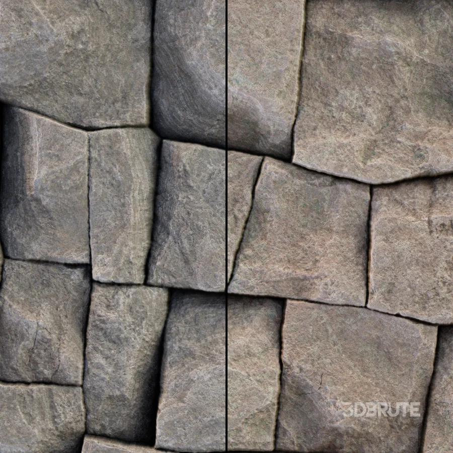 Stone Wall 56 (Seamless) Image 3
