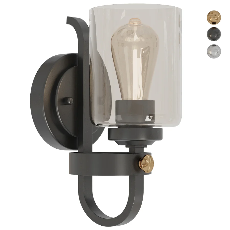 Franklin Iron Wall Light Image 1