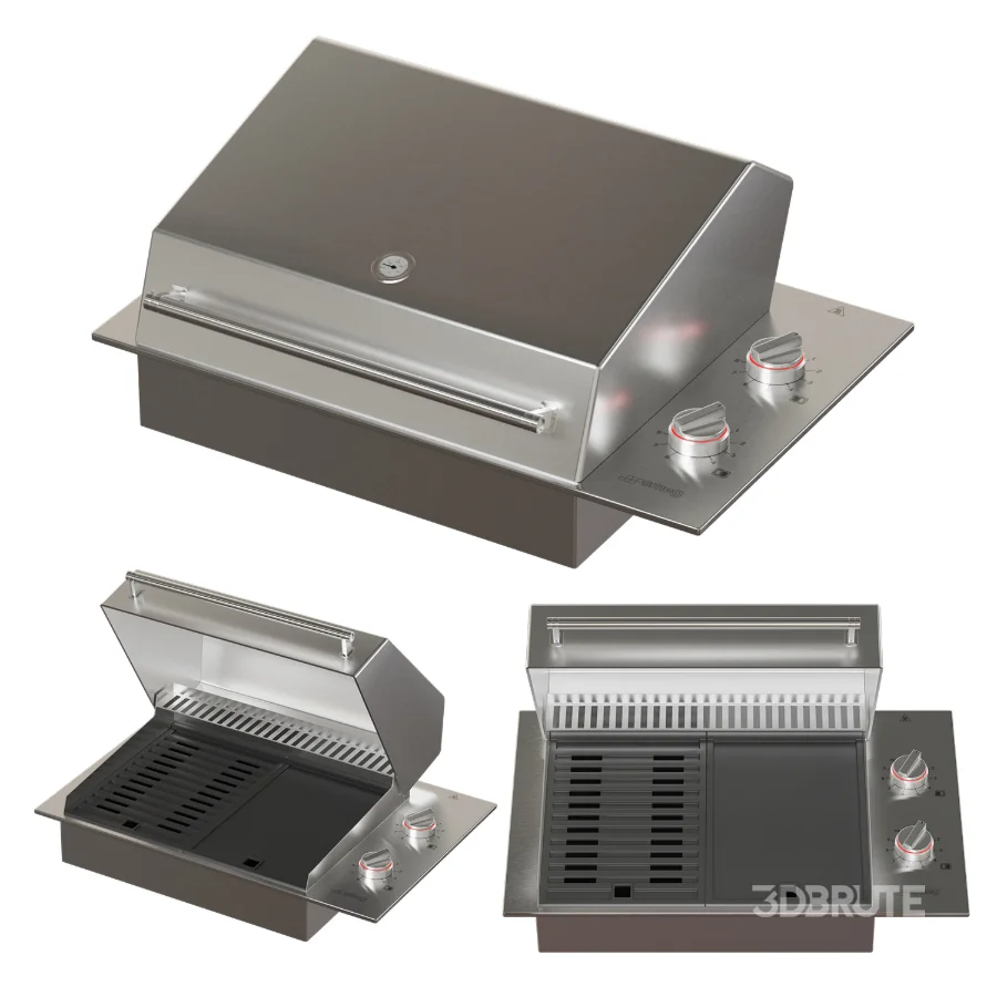 SMEG Electric Barbecue – 90cm – 120cm Image 2