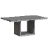 Marble and Wood Dining Table - Thumbnail 4