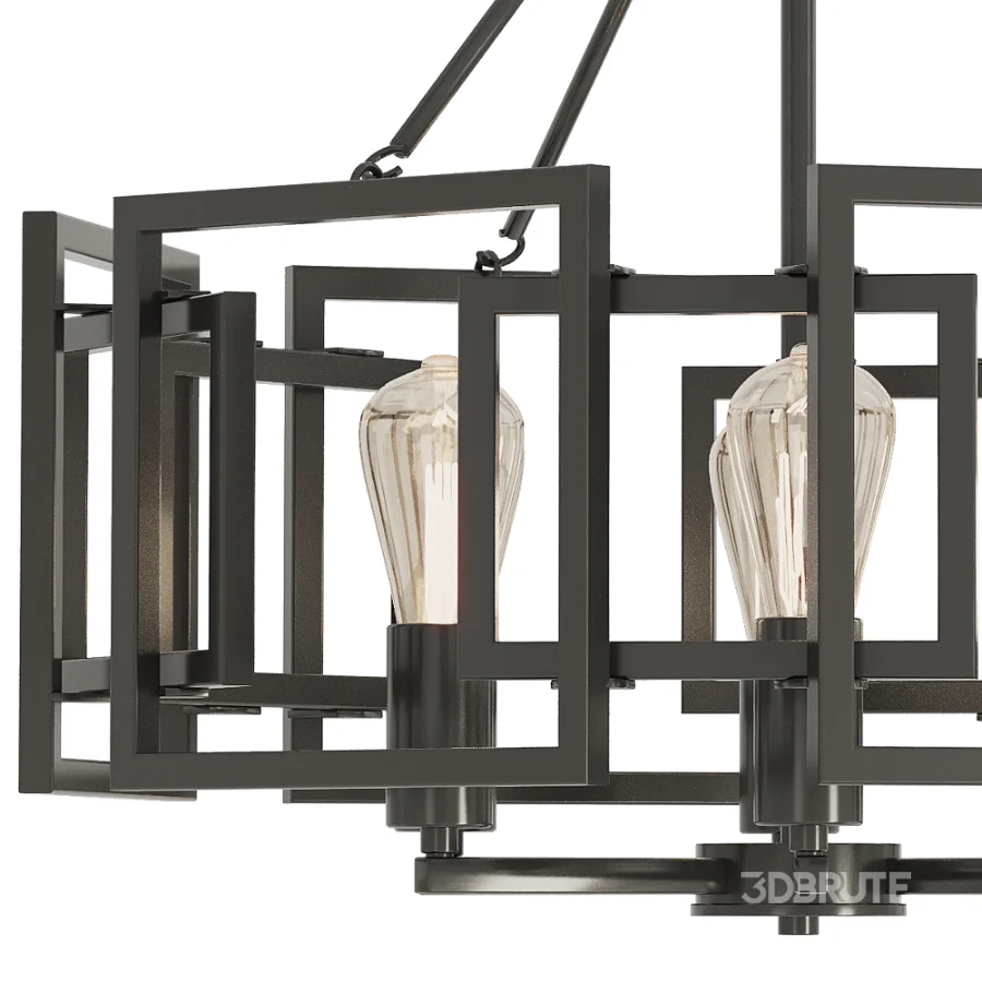 Drum Hollow Chandelier Image 3
