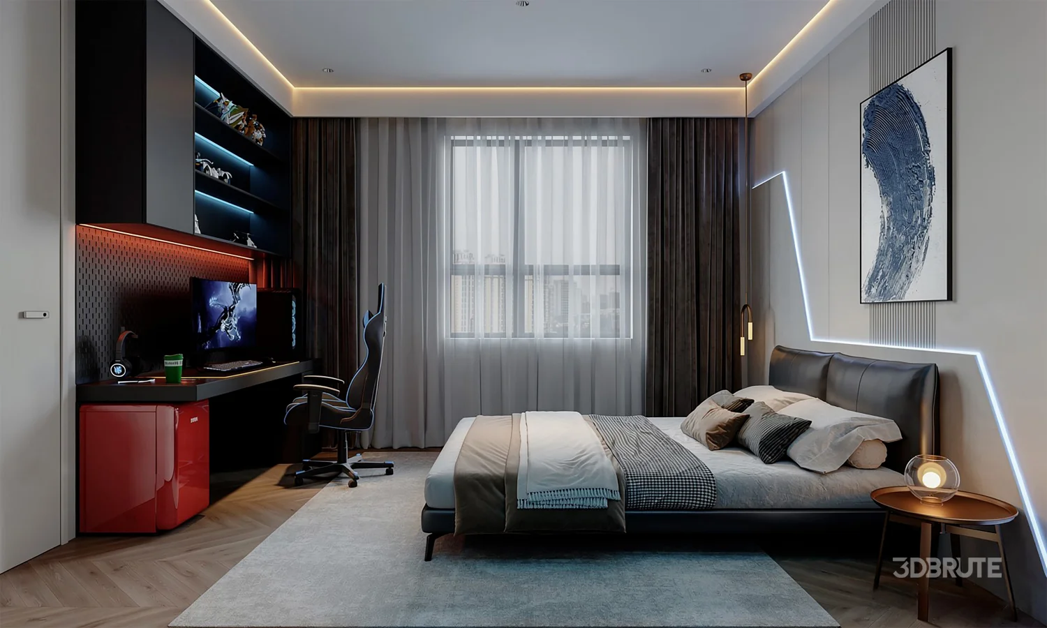 Modern bedroom Image 1