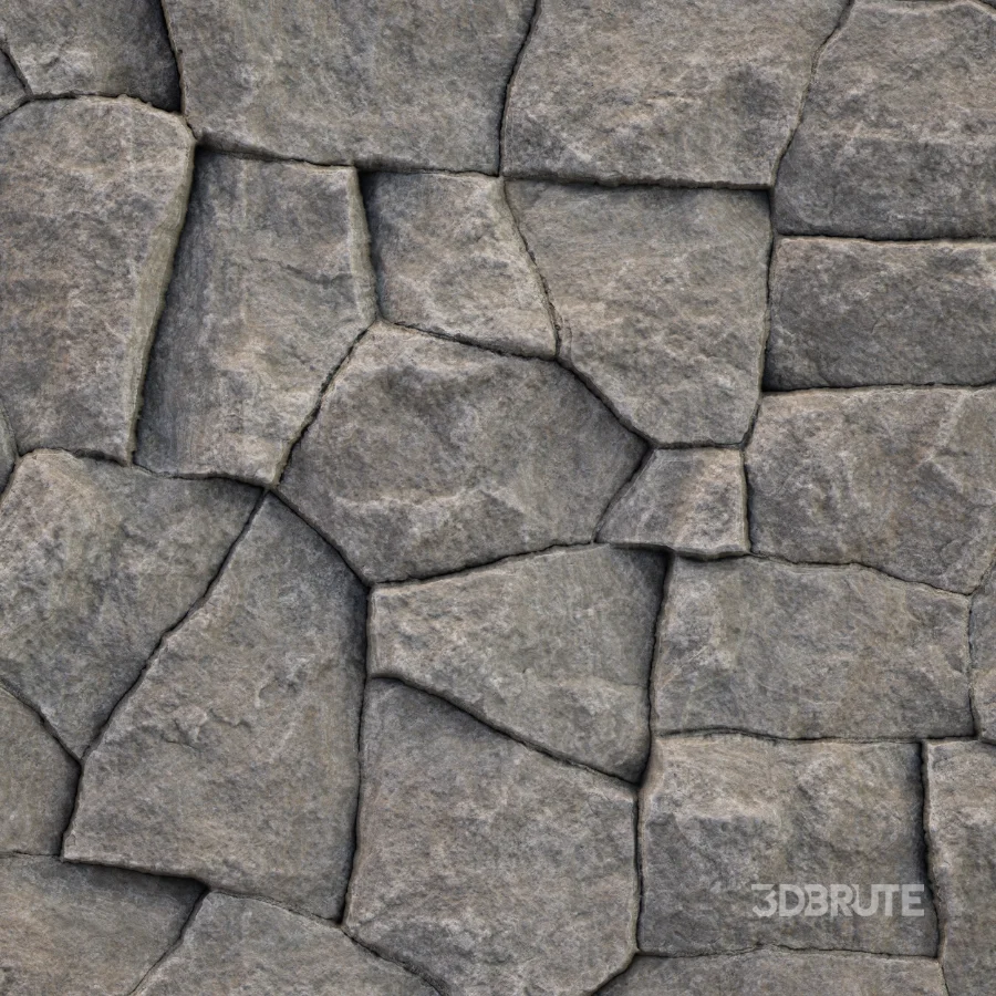Stone Wall 57 (Seamless) Image 3