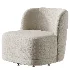 Prattsburgh Wide Swivel Barrel Accent Chair - Thumbnail 2