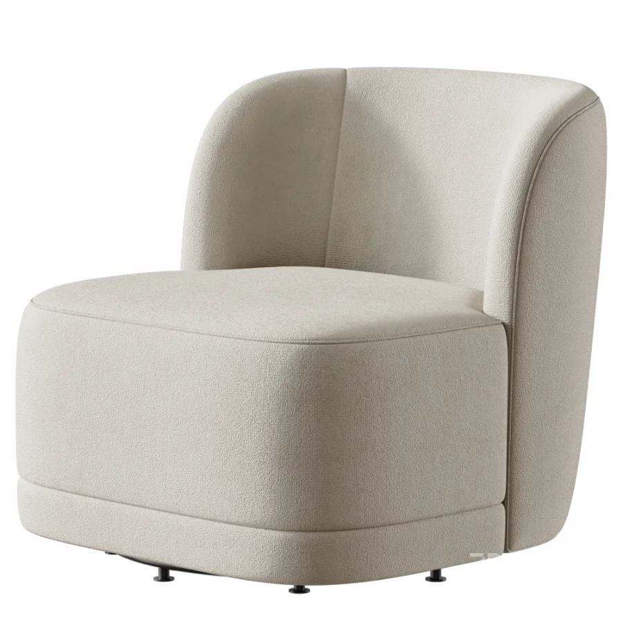 Prattsburgh Wide Swivel Barrel Accent Chair Image 2