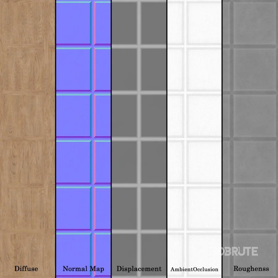 Art Wood 48 (Seamless) Image 1