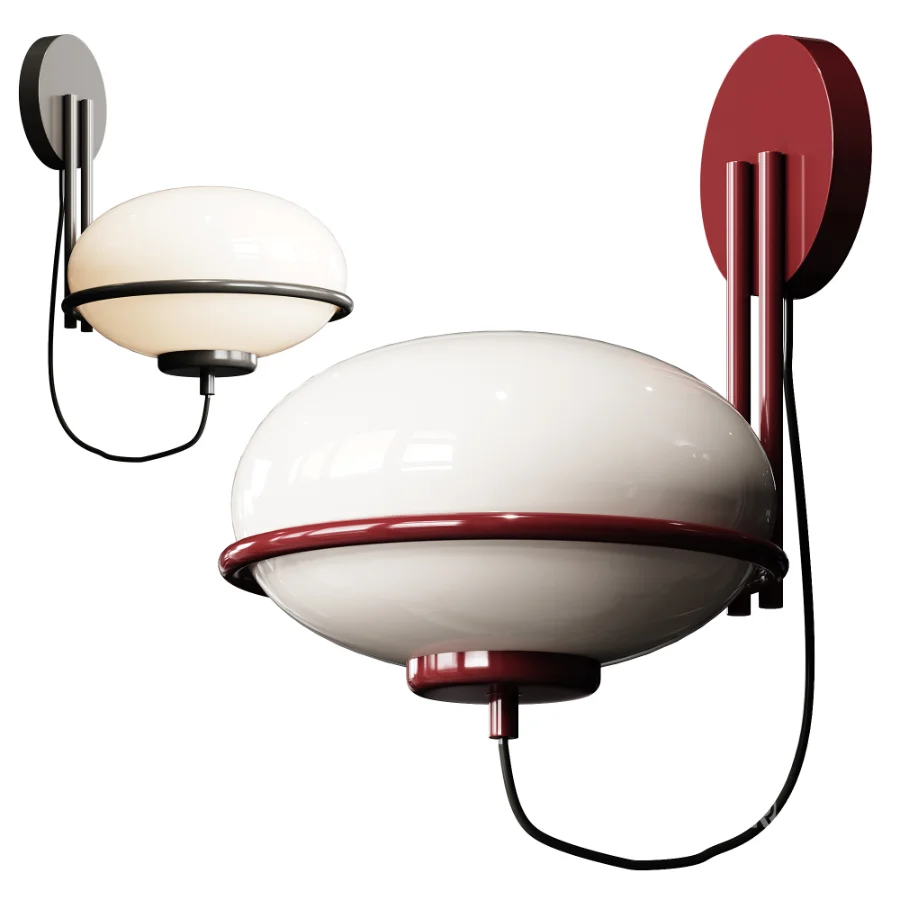 Piper Wall Light in Chrome Image 1
