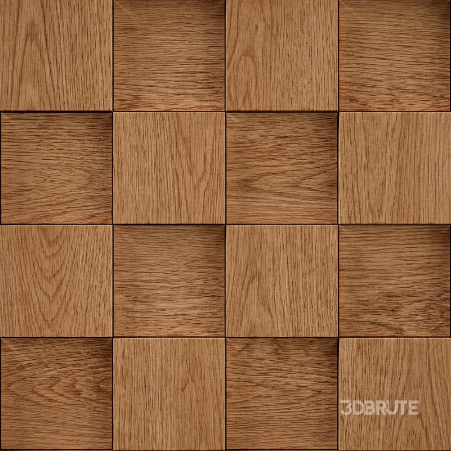 Wood Wall Tile 02 (Seamless) Image 4