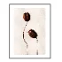 Brown Flowers Print - Thumbnail 1