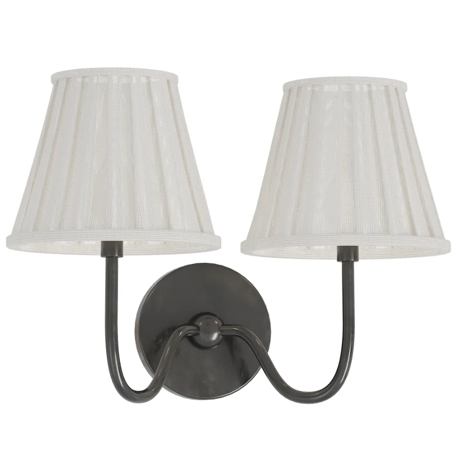 Luxurious double wall light Image 2