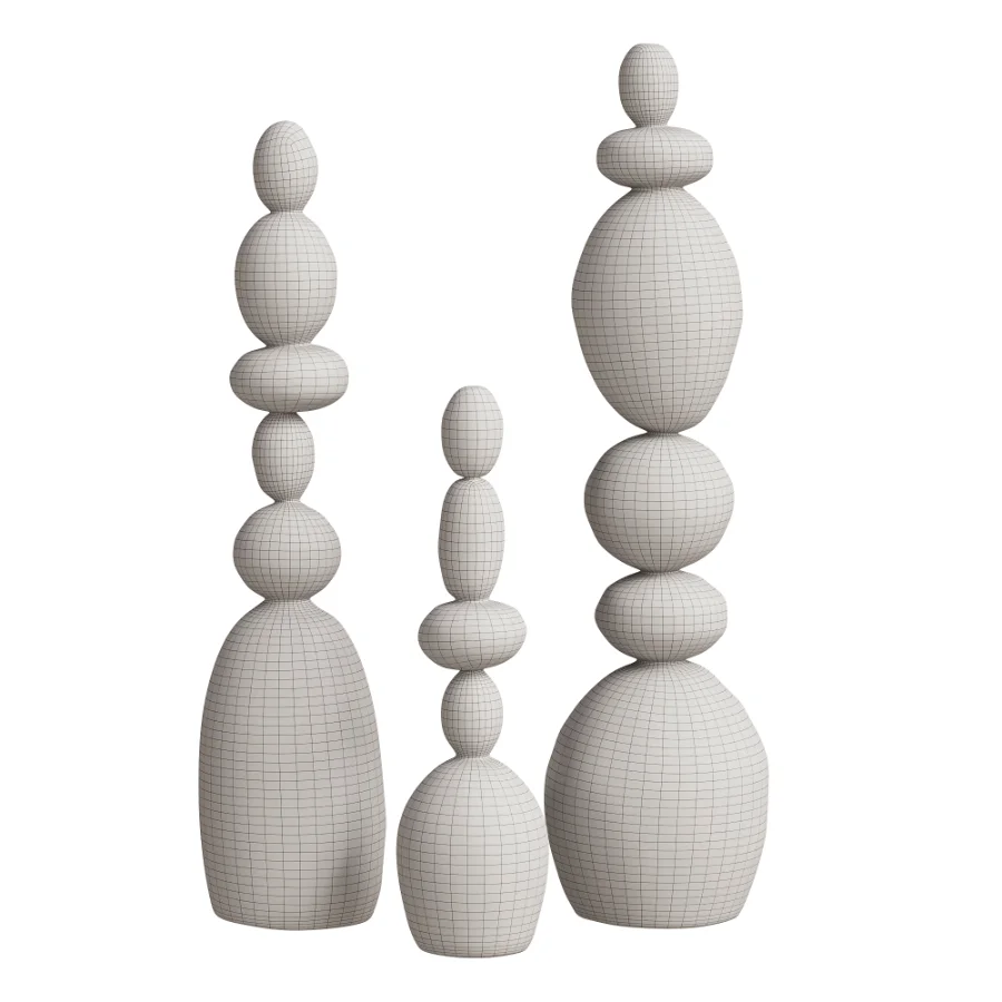 Floor Sculpture Set Image 1