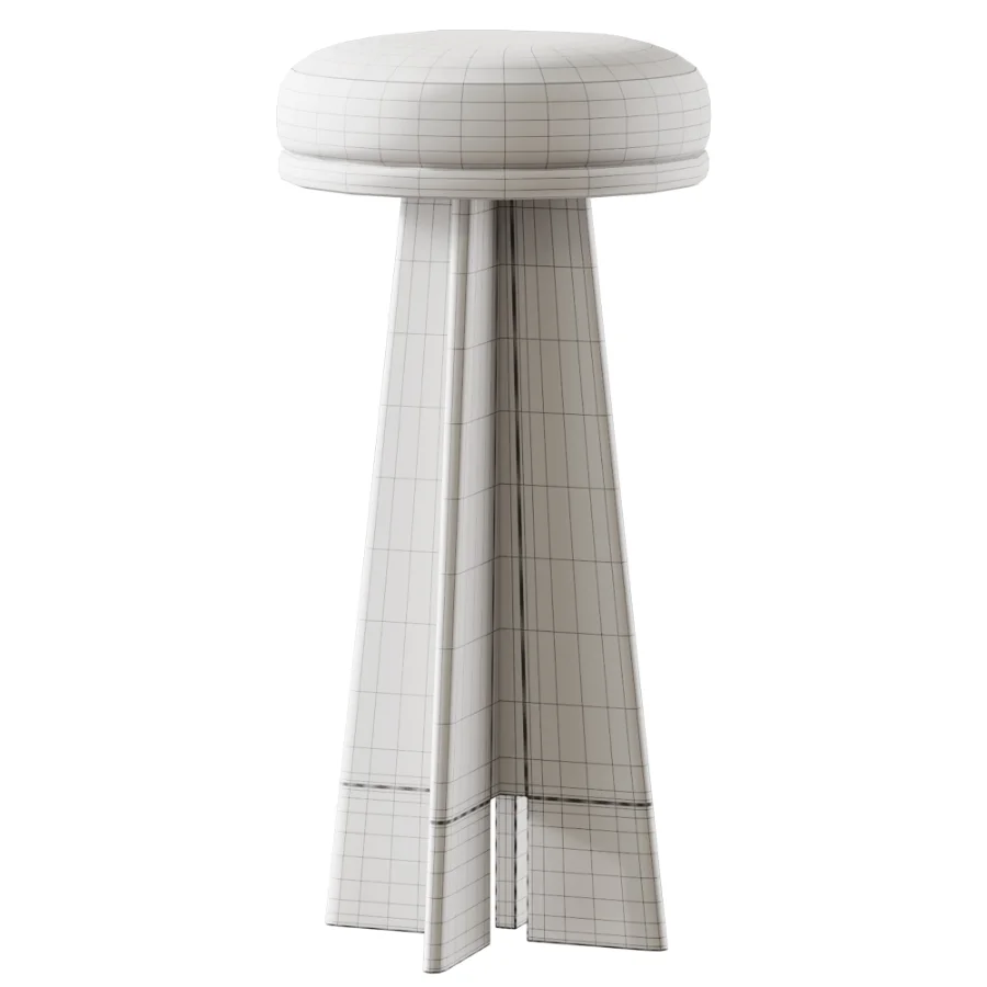 Half Bar Stool Kuru Image 7