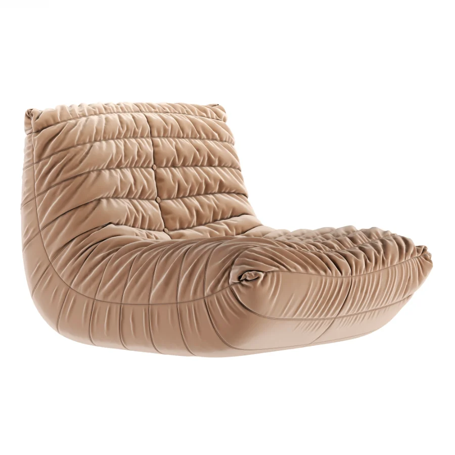 FRAMELESS CHAIR COCOON CHAIR GRAY Image 1