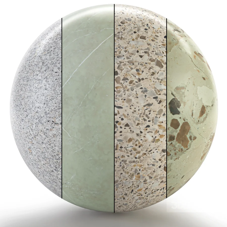Stone 139 (Agra Terrazzo, Nomand, Granite, Verse) Image 1