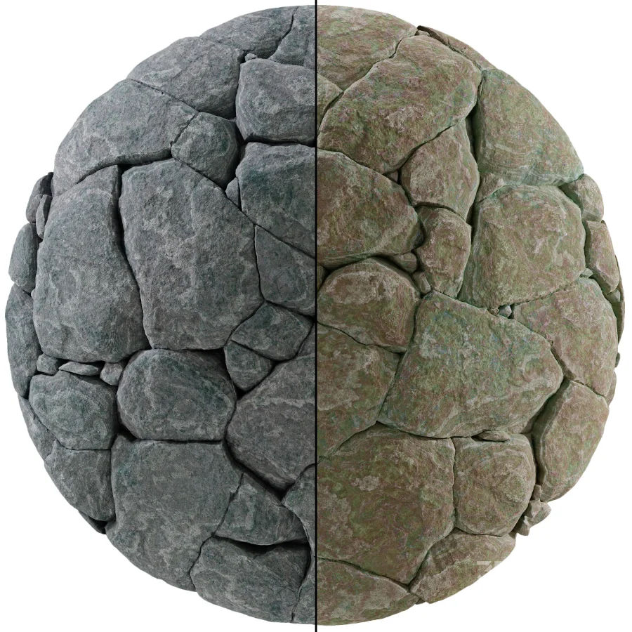 Stone Wall 43 (Seamless) Image 1