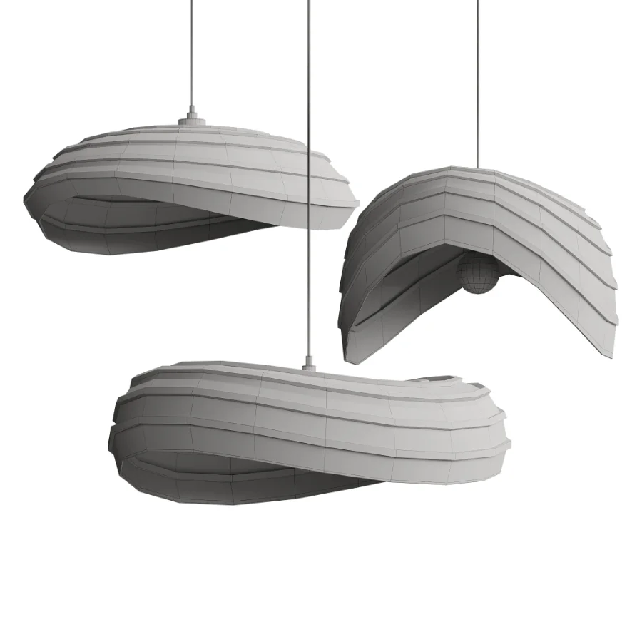 Nordic Cream Pendat Light Image 5