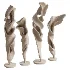 Plaster Floor Statues Organic Spiral Wave - Thumbnail 6