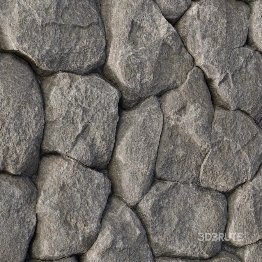 Stone Wall 42 (Seamless) Image 3