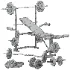 Duke Fitness Dumbbell Bench Set - Thumbnail 7