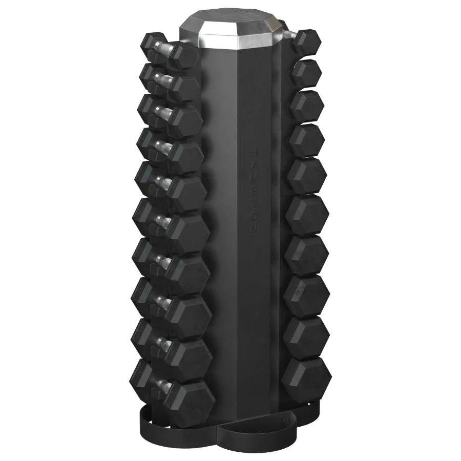 Urethane DURA BELL Dumbbells Vertical Pack Image 7