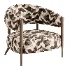 Santi Wood Accent Chair - Thumbnail 3