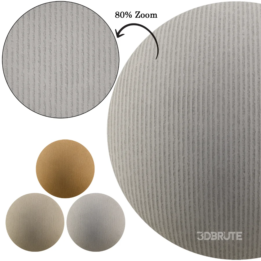 Striped Stucco 10 (Seamless) Image 4