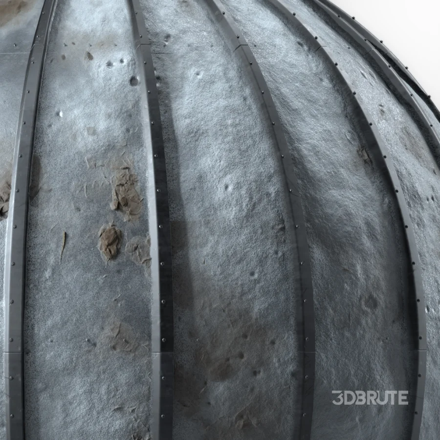 D248 Metal Roofing – Pbr 4k Seamless Image 5