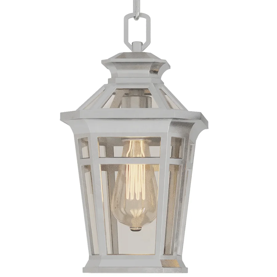 Black Outdoor Pendant Light Image 3