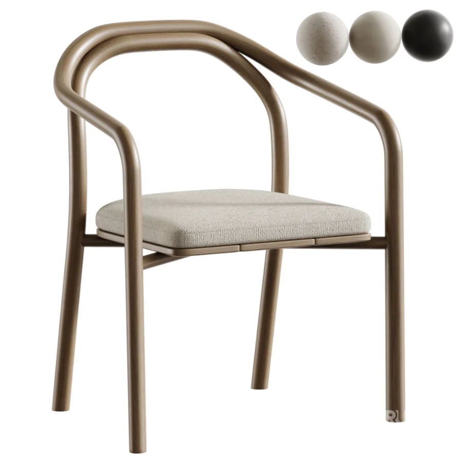 Marie Dining Arm Chair Stylish Image 1