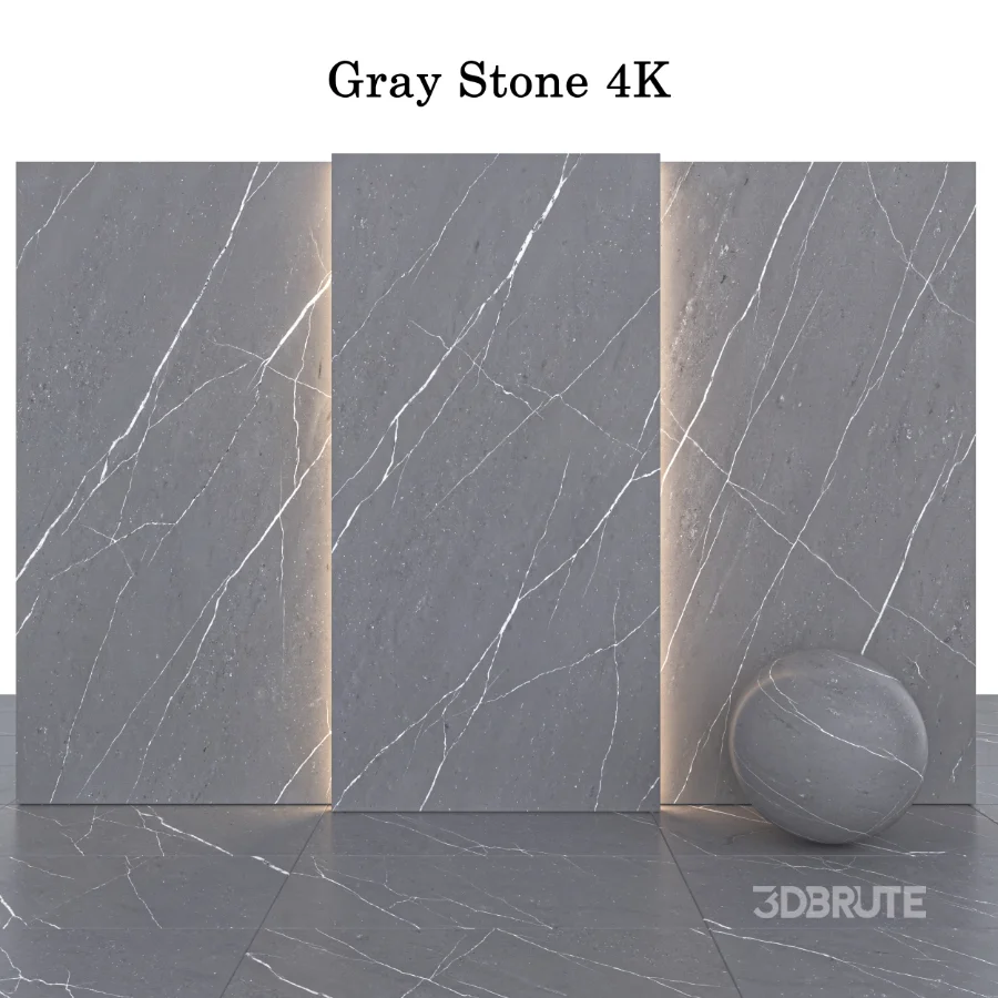 Stone 146 (Rosavel, Granite, Gray & Beige stone) Image 1