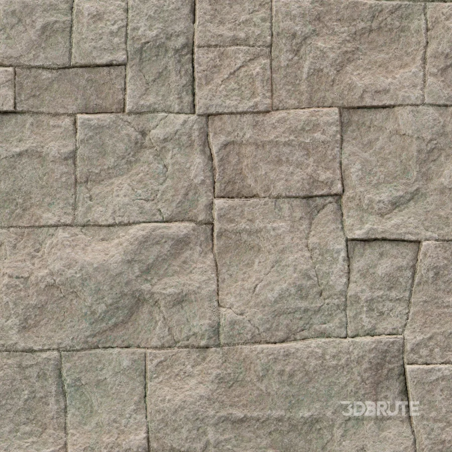 Stone Wall 48 (Seamless) Image 3